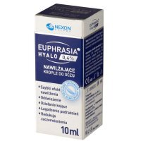 Euphrasia Hyalo 0,4%, nawilżające krople do oczu, 10ml