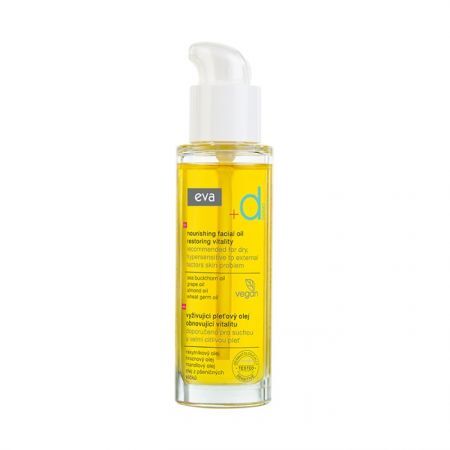 Eva Dermo, odżywczy olejek do twarzy przywracający witalność, 30ml