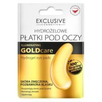 Exclusive Cosmetics, Gold Care, rozświetlające płatki pod oczy, 1 para