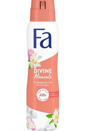 FA, dezodorant w sprayu, Divine Moments Camelia, 150ml