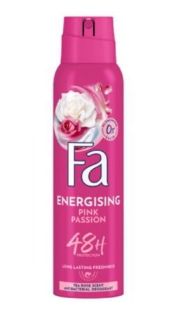 FA, dezodorant w sprayu, Energising Pink Passion, 150ml