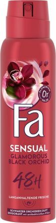 FA, dezodorant w sprayu, Sensual Glamorous Black Orchid, 150ml