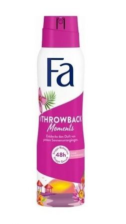 FA, dezodorant w sprayu, Throwback Moments, 150ml