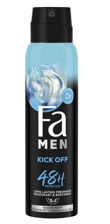 FA Men, dezodorant w sprayu dla mężczyzn, Kick Off, 150ml