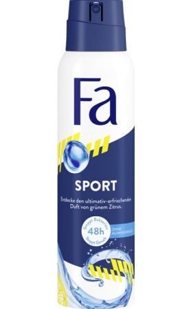 FA Men, dezodorant w sprayu dla mężczyzn, Sport, 150ml