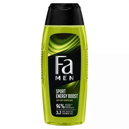 FA Men, żel pod prysznic dla mężczyzn, Sport Energy Boost, 400ml