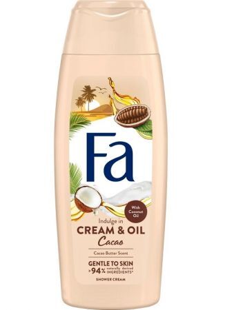 FA, żel pod prysznic, Cream & Oil Cacao, 250ml