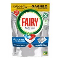 Fairy Platinum Plus All in 1, kapsułki do zmywarki, 43 sztuki