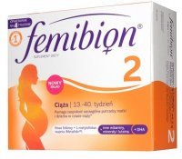 Femibion 2, Ciąża 13-40 tydzień, 28 tabletek i 28 kapsułek