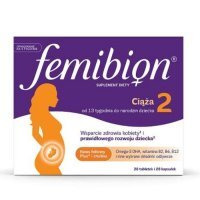Femibion 2, Ciąża 13-40 tydzień, 28 tabletek i 28 kapsułek