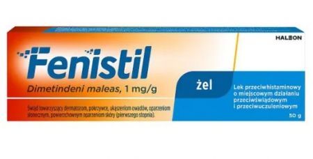 Fenistil 1mg/g, żel, 50g