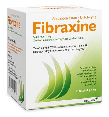 Fibraxine, proszek, 15 saszetek po 6g