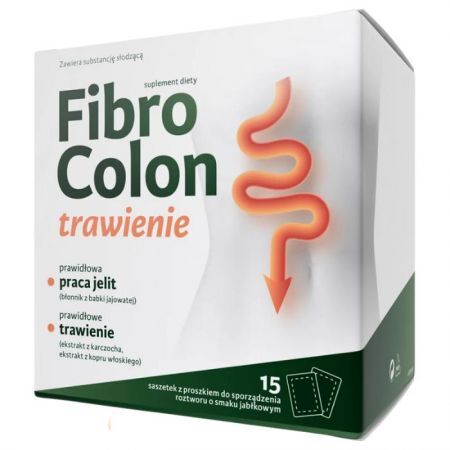 FibroColon Trawienie, proszek, 15 saszetek
