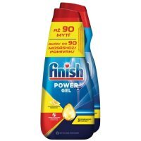 Finish Power Gel Lemon, żel do zmywarki, 2x900ml