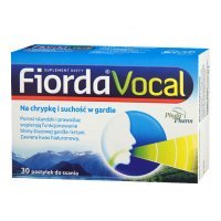 Fiorda Vocal, 30 pastylek do ssania