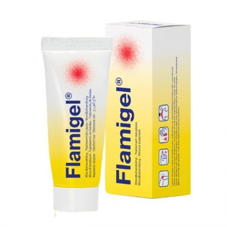 Flamigel, żel hydrokoloidowy do leczenia ran, 50g
