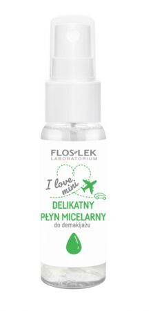 Flos-Lek Laboratorium, I love mini, delikatny płyn micelarny do demakijażu, 30ml
