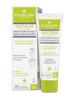 Flos-Lek Pharma, Anti Acne 24h System, krem korygujący niedoskonałości na noc, do skóry tłustej, mieszanej i trądzikowej, 50ml