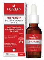 Flos-Lek Pharma, Hesperidin, peeling kwasowy na noc, 30ml