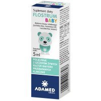 Flostrum Baby, krople doustne, od pierwszych dni życia, 5ml