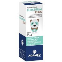 Flostrum Plus, krople doustne, dla dzieci po 6 miesiącu życia, 15ml