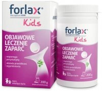 Forlax Kids, proszek, od 6 miesiąca życia, smak pomarańczowy, 200g
