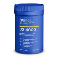 ForMeds Bicaps, D3 4000, 120 kapsułek