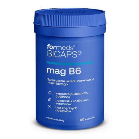 ForMeds Bicaps, Mag B6, 60 kapsułek