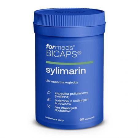 ForMeds Bicaps, Sylimarin, 60 kapsułek