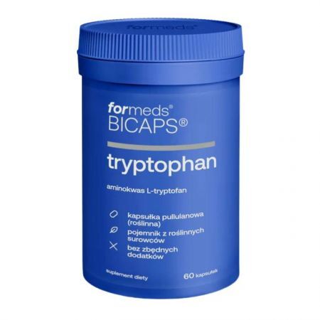 ForMeds Bicaps, Tryptophan, 60 kapsułek