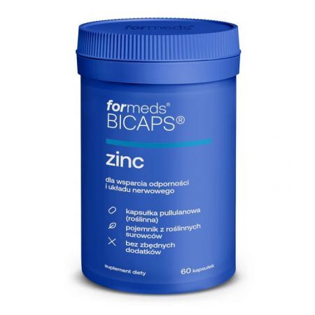 ForMeds Bicaps, Zinc, 60 kapsułek