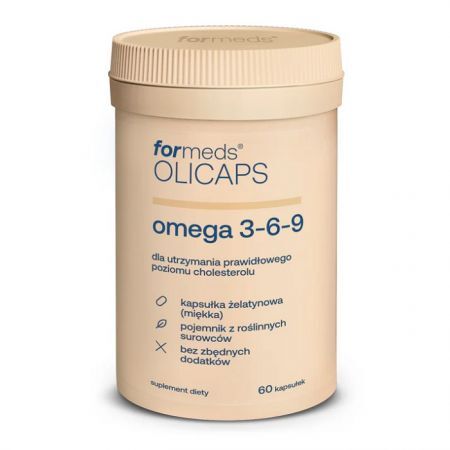 ForMeds Olicaps, Omega 3-6-9, 60 kapsułek