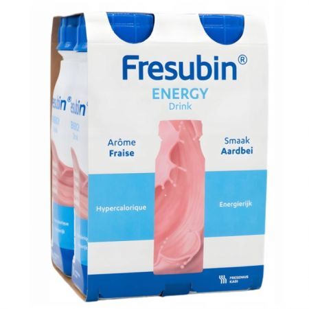 Fresubin Energy Drink, smak truskawkowy, 4x200ml