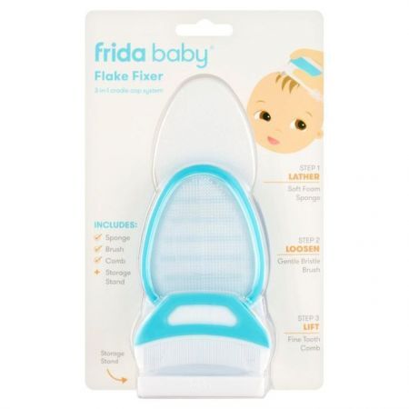 FridaBaby Flake Fixer, 3-funkcyjny zestaw do pielęgnacji skóry głowy, 1 sztuka