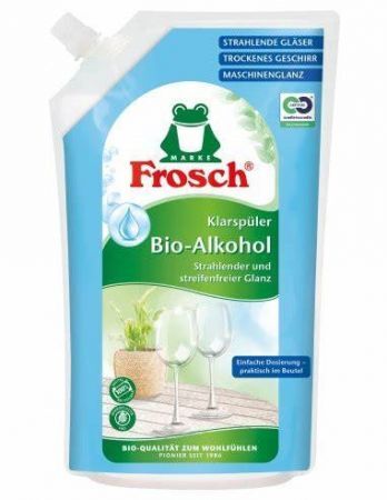 Frosch, nabłyszczacz do zmywarki z bioalkoholem, zapas, 750ml