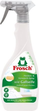Frosch, odplamiacz przed praniem z mydłem naturalnym, spray, 500ml