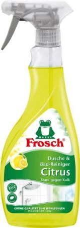 Frosch, środek do czyszczenia kabin prysznicowych i łazienek, cytrynowy, spray, 500ml