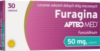 Furagina 50mg, Apteo Med, 30 tabletek