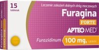 Furagina Forte 100mg, Apteo Med, 15 tabletek