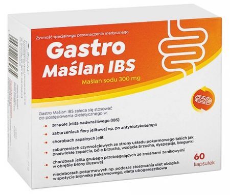 Gastro Maślan IBS, 60 kapsułek