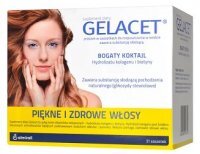 Gelacet, proszek do rozpuszczenia w wodzie, 21 saszetek