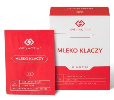Genactiv Mleko Klaczy, proszek, 30 saszetek
