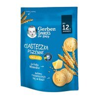 Gerber, ciasteczka pszenne maślane, po 12 miesiącu, 150g