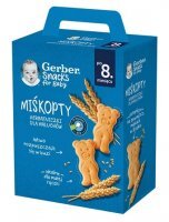 Gerber Miśkopty, herbatniczki, po 8 miesiącu, 180g