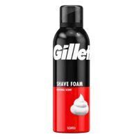 Gillette Original Scent, pianka do golenia do skóry wrażliwej, 200ml