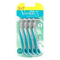 Gillette Venus 3 Sensitive, maszynki jednorazowe dla kobiet, 4 sztuki