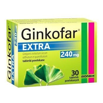 Ginkofar Extra 240mg, 30 tabletek