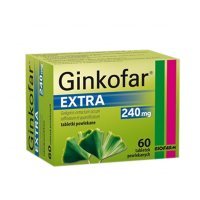Ginkofar Extra 240mg, 60 tabletek