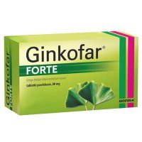 Ginkofar Forte 80mg, 60 tabletek