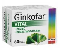 Ginkofar Vital, 60 tabletek